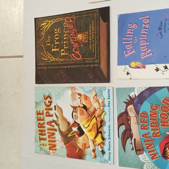 Scholastic Misc. Authors Fairy Tale Fictional Lot of 5 Paperback Books - Used - Picture 2 of 10